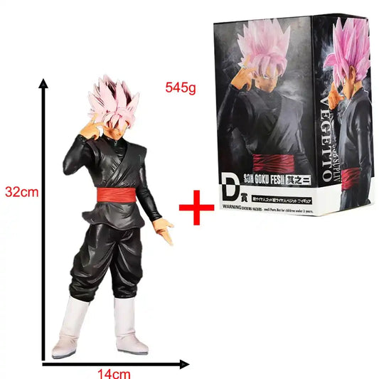 Figura de acción de juguete de Goku y Vegeta.