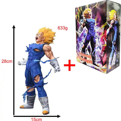 Figura de acción de juguete de Goku y Vegeta.