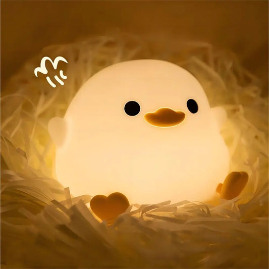 Duck Silicone Night Light kids