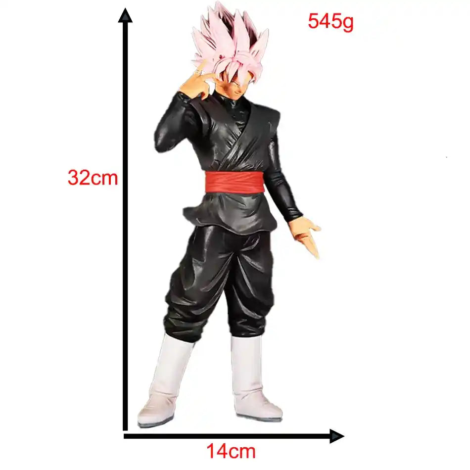 Figura de acción de juguete de Goku y Vegeta.