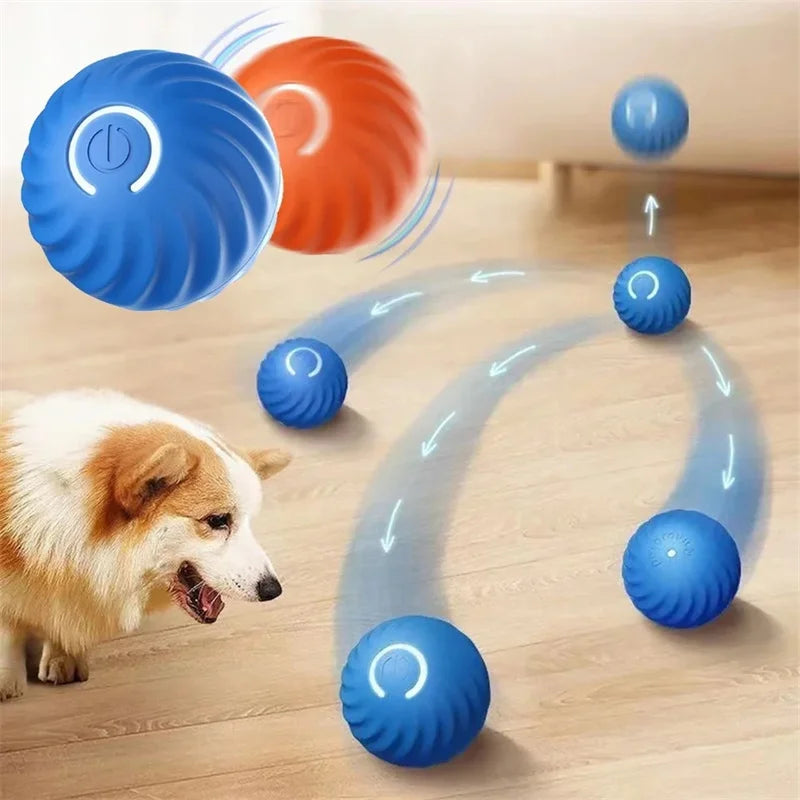 Pelota electrónica de juguete inteligente para perros y gatos interactiva 