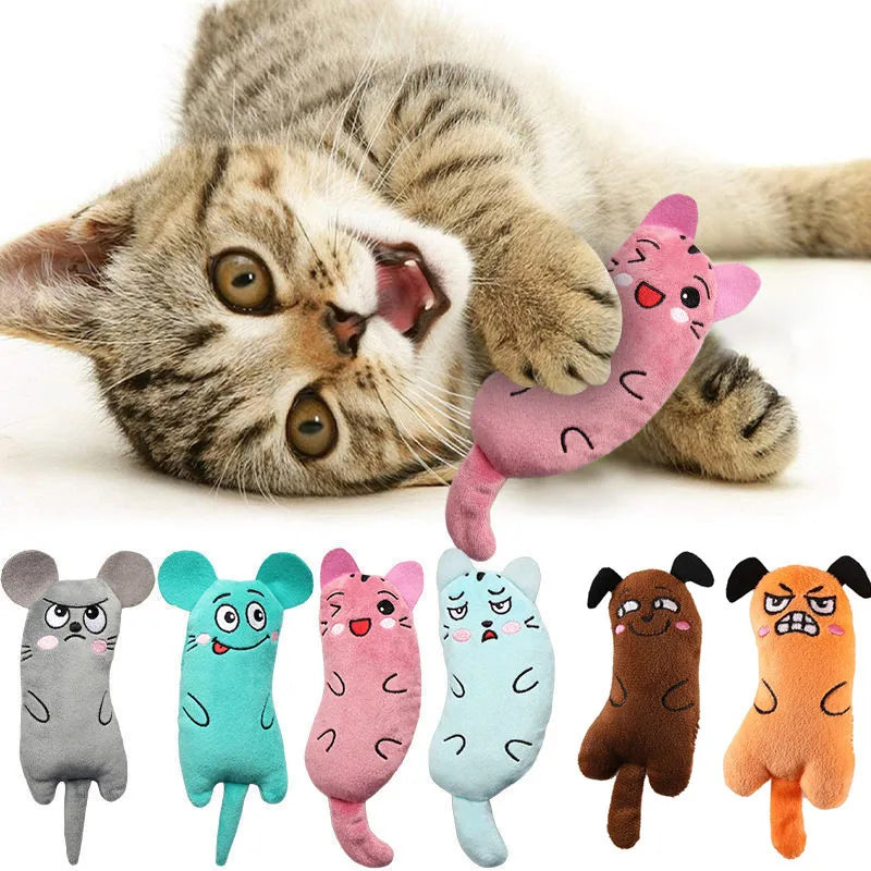 Lindos juguetes de peluche para gatos