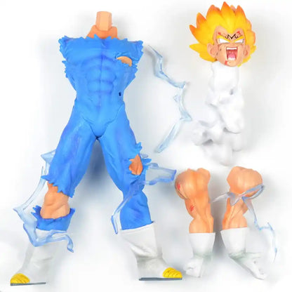 Figura de acción de juguete de Goku y Vegeta.