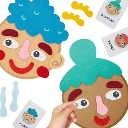 Expresión facial Montessori para niños 